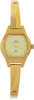 Maxima 09432BPLY Mac Gold Analog Watch  - For Women   Watches  (Maxima)
