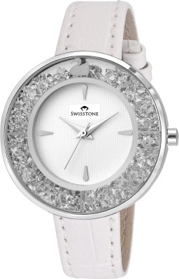 SWISSTONE SKZ047-WHT SKZ Watch  - For Women   Watches  (Swisstone)