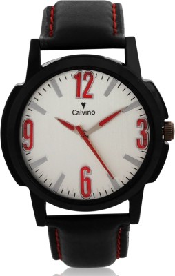 Calvino CHBCLS_176440-12369_BLK_WHT-RED Watch  - For Men   Watches  (Calvino)