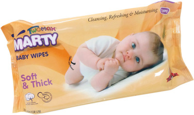 

Smarty Twomax Combo Set of 2 baby Wet Wipes 72 pcs(2 Pieces)