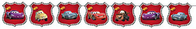 

PARTY PROPZ CAR BIRTHDAY DECORATION/STRING BANNER 8FT (SET OF 1) /CAR PARTY SUPPLIES Banner(5 ft, Pack of 1)