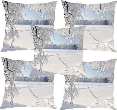 

Sleep Nature's Printed Cushions Cover(Pack of 5, 40.63 cm*40.63 cm, Multicolor)