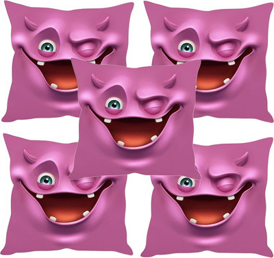 

Sleep Nature's Printed Cushions Cover(Pack of 5, 40.63 cm*40.63 cm, Multicolor)