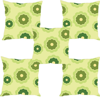 

Sleep Nature's Abstract Cushions Cover(Pack of 5, 40.63 cm*40.63 cm, Multicolor)