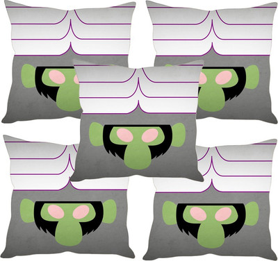 

Sleep Nature's Printed Cushions Cover(Pack of 5, 40.63 cm*40.63 cm, Multicolor)