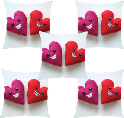 

Sleep Nature's Abstract Cushions Cover(Pack of 5, 30.63 cm*30.63 cm, Multicolor)