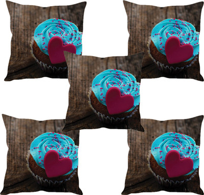 

Sleep Nature's Abstract Cushions Cover(Pack of 5, 40.63 cm*40.63 cm, Multicolor)