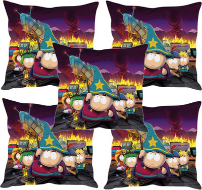 

Sleep Nature's Printed Cushions Cover(Pack of 5, 30.63 cm*30.63 cm, Multicolor)