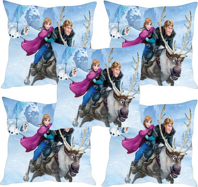 

Sleep Nature's Printed Cushions Cover(Pack of 5, 30.63 cm*30.63 cm, Multicolor)