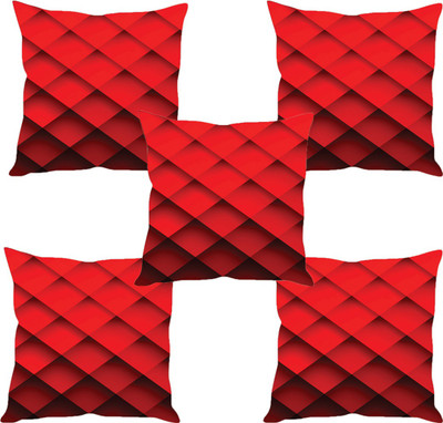 

Sleep Nature's Abstract Cushions Cover(Pack of 5, 40.63 cm*40.63 cm, Multicolor)