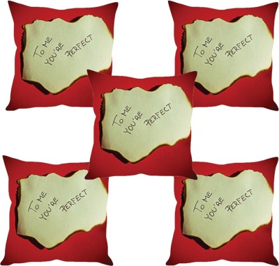 

Sleep Nature's Abstract Cushions Cover(Pack of 5, 30.63 cm*30.63 cm, Multicolor)