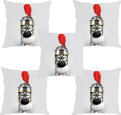 

Sleep Nature's Abstract Cushions Cover(Pack of 5, 40.63 cm*40.63 cm, Multicolor)