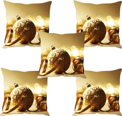 

Sleep Nature's Abstract Cushions Cover(Pack of 5, 40.63 cm*40.63 cm, Multicolor)