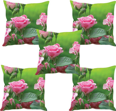 

Sleep Nature's Abstract Cushions Cover(Pack of 5, 40.63 cm*40.63 cm, Multicolor)