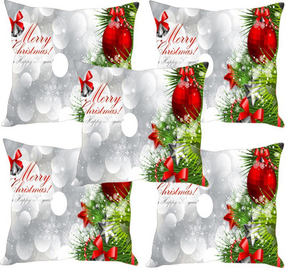 

Sleep Nature's Printed Cushions Cover(Pack of 5, 40.63 cm*40.63 cm, Multicolor)