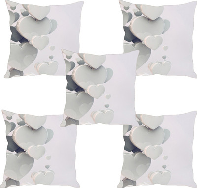 

Sleep Nature's Abstract Cushions Cover(Pack of 5, 30.63 cm*30.63 cm, Multicolor)