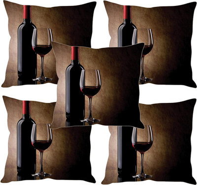 

Sleep Nature's Printed Cushions Cover(Pack of 5, 40.63 cm*40.63 cm, Multicolor)