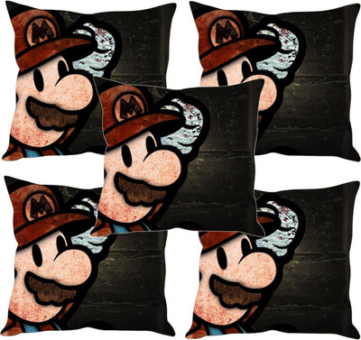 

Sleep Nature's Printed Cushions Cover(Pack of 5, 40.63 cm*40.63 cm, Multicolor)