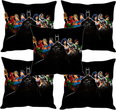 

Sleep Nature's Printed Cushions Cover(Pack of 5, 40.63 cm*40.63 cm, Multicolor)