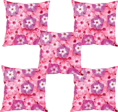 

Sleep Nature's Abstract Cushions Cover(Pack of 5, 40.63 cm*40.63 cm, Multicolor)