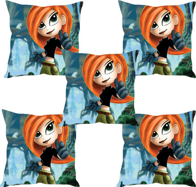 

Sleep Nature's Abstract Cushions Cover(Pack of 5, 30.63 cm*30.63 cm, Multicolor)