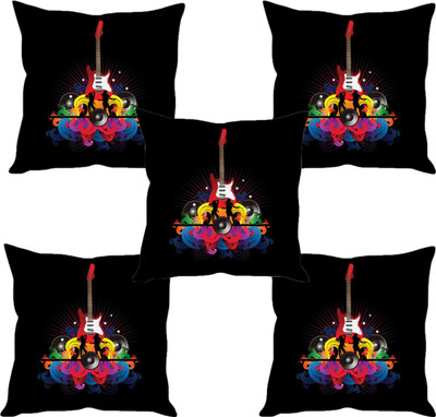 

Sleep Nature's Abstract Cushions Cover(Pack of 5, 30.63 cm*30.63 cm, Multicolor)