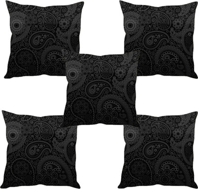 

Sleep Nature's Abstract Cushions Cover(Pack of 5, 30.63 cm*30.63 cm, Multicolor)