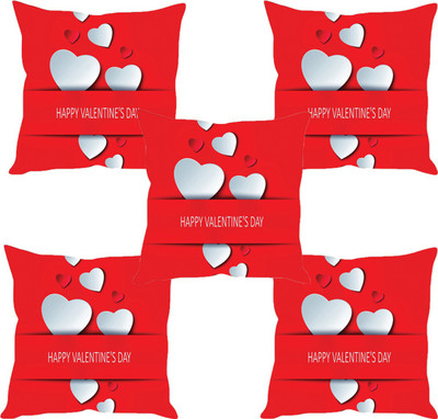 

Sleep Nature's Abstract Cushions Cover(Pack of 5, 40.63 cm*40.63 cm, Multicolor)