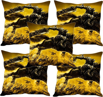 

Sleep Nature's Printed Cushions Cover(Pack of 5, 30.63 cm*30.63 cm, Multicolor)