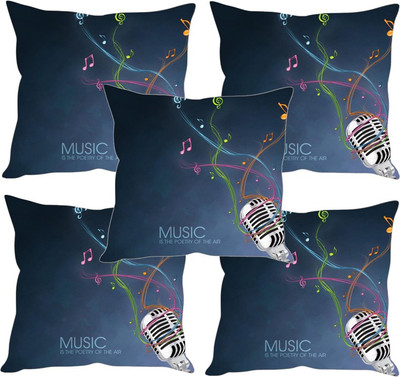 

Sleep Nature's Printed Cushions Cover(Pack of 5, 40.63 cm*40.63 cm, Multicolor)