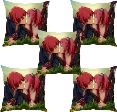 

Sleep Nature's Abstract Cushions Cover(Pack of 5, 40.63 cm*40.63 cm, Multicolor)