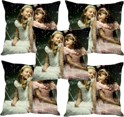 

Sleep Nature's Printed Cushions Cover(Pack of 5, 30.63 cm*30.63 cm, Multicolor)