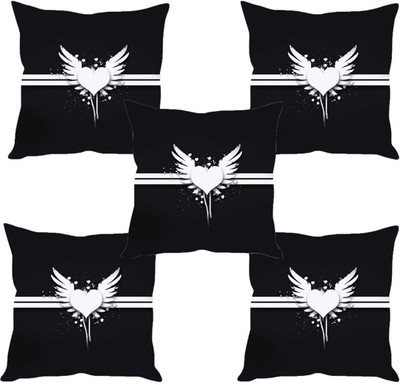 

Sleep Nature's Abstract Cushions Cover(Pack of 5, 30.63 cm*30.63 cm, Multicolor)