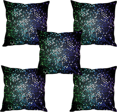 

Sleep Nature's Abstract Cushions Cover(Pack of 5, 40.63 cm*40.63 cm, Multicolor)