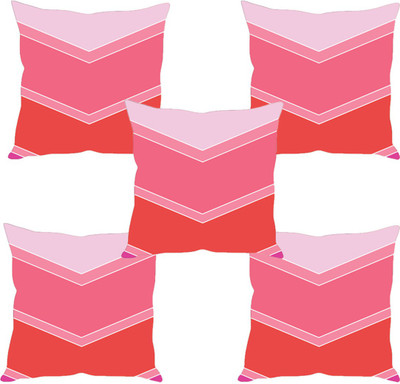 

Sleep Nature's Abstract Cushions Cover(Pack of 5, 40.63 cm*40.63 cm, Multicolor)