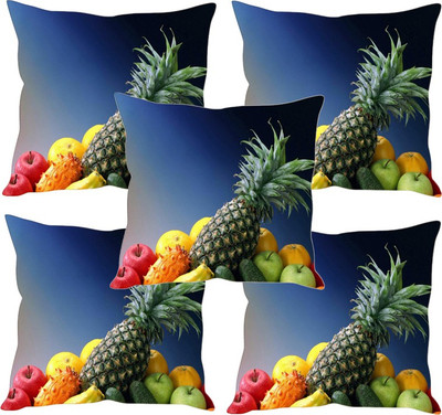 

Sleep Nature's Printed Cushions Cover(Pack of 5, 30.63 cm*30.63 cm, Multicolor)