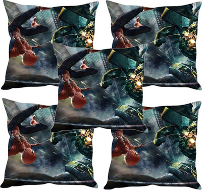 

Sleep Nature's Printed Cushions Cover(Pack of 5, 40.63 cm*40.63 cm, Multicolor)