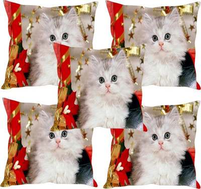 

Sleep Nature's Printed Cushions Cover(Pack of 5, 40.63 cm*40.63 cm, Multicolor)