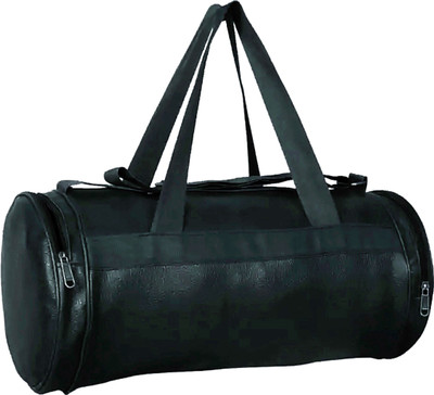 

Star NV Bags Tubelite Lether Rite 18 inch/45 cm Gym Bag(Black)