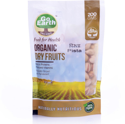 

Go Earth Organic Pista Pistachios(200 g, Pouch)