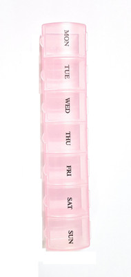 

Pin to Pen 1 week Pill Box(Pink)