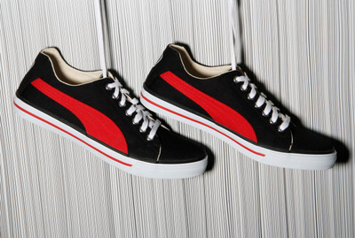 

Puma Hip Hop 5 Ind Sneakers For Men, Black-high risk red
