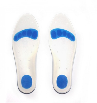 

Kyachaiyea Imported Silicone Gel feet Pad (Unisex) Heel Support(White