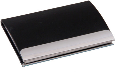 

U. R. GOD Boys Black Artificial Leather Card Holder(1 Card Slot)