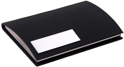 

U. R. GOD Boys Black Artificial Leather Card Holder(1 Card Slot)
