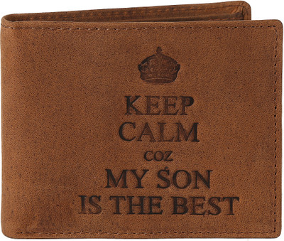 

WildHorn Men Brown Genuine Leather Wallet(8 Card Slots)