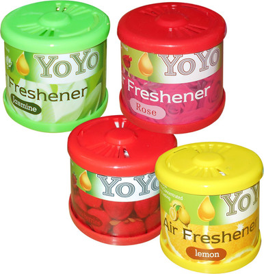 

AdroitZ Rose, Lemon, Jasmine, Strawberry Car Freshener(360 g)