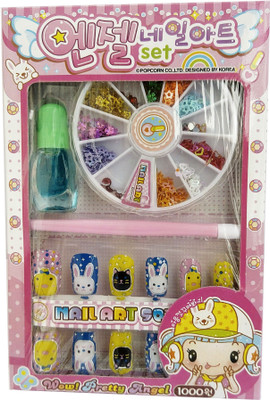 

Ashmaadi Nail Art for Girls 1 Set Multicolour