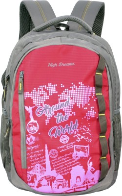 

High Dreams HDRBP011 21 L Backpack(Pink)