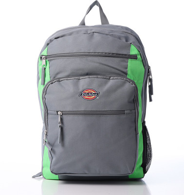 

Dickies Double Deluxe 24 L Laptop Backpack(Grey, Green), Green;grey